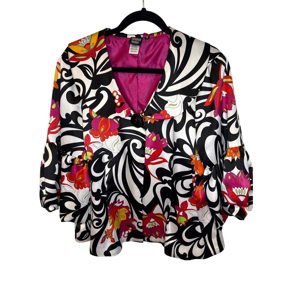 Sharon Young colorful Blazer